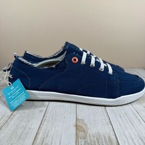 Vionic Women's Beach Pismo Washable Canvas Sneakers Denim size 9.5